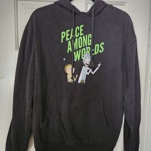 Mens Rick n Morty hoodie